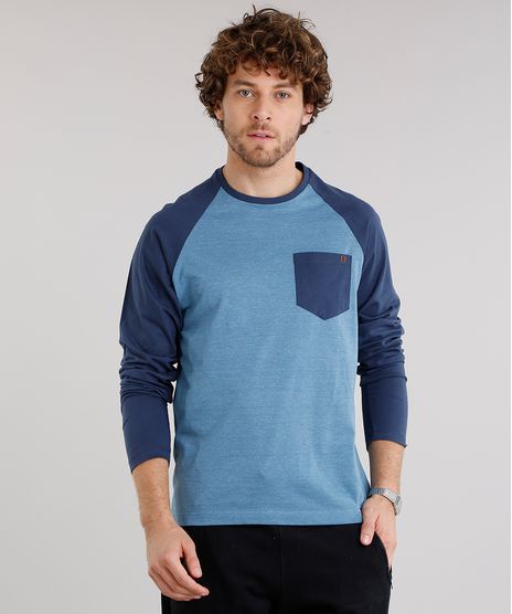 Camiseta-Masculina-Raglan-com-Bolso-Manga-Longa-Gola-Careca-Azul-Marinho-9120518-Azul_Marinho_1