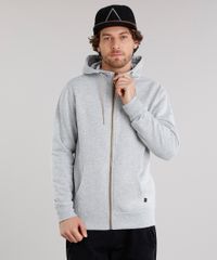 Blusao-Masculino-Basico-em-Moletom-com-Capuz-Manga-Longa-Cinza-Mescla-Claro-8832382-Cinza_Mescla_Claro_1