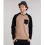 Camiseta-Masculina-Raglan-com-Bolso-Manga-Longa-Gola-Careca-Caramelo-9120518-Caramelo_1