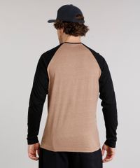 Camiseta-Masculina-Raglan-com-Bolso-Manga-Longa-Gola-Careca-Caramelo-9120518-Caramelo_2