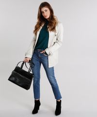 Casaco-Feminino-Trench-Coat-Alongado-Transpassado-com-Botoes-e-Cinto-em-Sarja-Kaki-8886585-Kaki_3