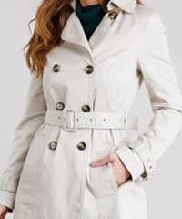 Casaco-Feminino-Trench-Coat-Alongado-Transpassado-com-Botoes-e-Cinto-em-Sarja-Kaki-8886585-Kaki_4