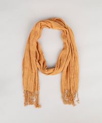 Cachecol-com-Efeito-Amassado-Amarelo-Escuro-8755217-Amarelo_Escuro_2