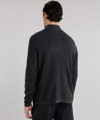 Sueter-Masculino-Gola-Alta-em-Trico-com-Ziper-Manga-Longa-Cinza-Mescla-Escuro-8855748-Cinza_Mescla_Escuro_2 Sueter-Masculino-Gola-Alta-em-Trico-com-Ziper-Manga-Longa-Cinza-Mescla-Escuro-8855748-Cinza_Mescla_Escuro_2