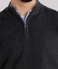 Sueter-Masculino-Gola-Alta-em-Trico-com-Ziper-Manga-Longa-Cinza-Mescla-Escuro-8855748-Cinza_Mescla_Escuro_4 Sueter-Masculino-Gola-Alta-em-Trico-com-Ziper-Manga-Longa-Cinza-Mescla-Escuro-8855748-Cinza_Mescla_Escuro_4