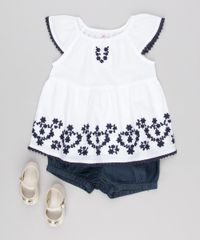 Conjunto-Infantil-de-Blusa-com-Bordado-Manga-Curta-Off-White---Short-Jeans-com-Babados-Azul-Escuro-8920774-Azul_Escuro_3