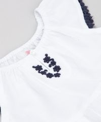 Conjunto-Infantil-de-Blusa-com-Bordado-Manga-Curta-Off-White---Short-Jeans-com-Babados-Azul-Escuro-8920774-Azul_Escuro_4