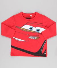 Camiseta-Infantil-Carros-Decote-Careca-Manga-Longa-em-Algodao---Sustentavel-Vermelha-9139670-Vermelho_1
