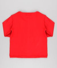 Camiseta-Infantil-Carros-Decote-Careca-Manga-Longa-em-Algodao---Sustentavel-Vermelha-9139670-Vermelho_2