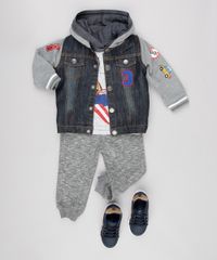 Calca-Infantil-Jogger-em-Moletom-com-Bolso-Canguru-Barra-com-Punho-Cinza-Mescla-Escuro-8868445-Cinza_Mescla_Escuro_3 Calca-Infantil-Jogger-em-Moletom-com-Bolso-Canguru-Barra-com-Punho-Cinza-Mescla-Escuro-8868445-Cinza_Mescla_Escuro_3