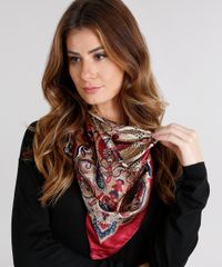 Lenco-Feminino-Acetinado-Estampado-Vinho-8755232-Vinho_1