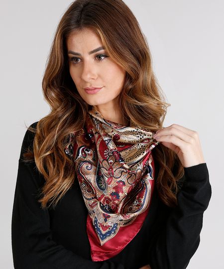 Lenco-Feminino-Acetinado-Estampado-Vinho-8755232-Vinho_1