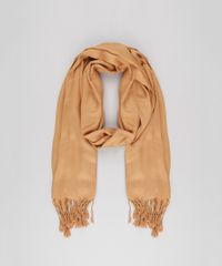 Cachecol-Feminino-Basico-Amplo-com-Franjas-Amarelo-Escuro-8754561-Amarelo_Escuro_2