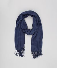 Cachecol-Feminino-Basico-Amplo-com-Franjas-Azul-Marinho-8754561-Azul_Marinho_2
