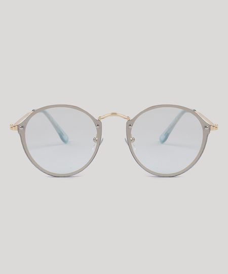 Oculos-de-Sol-Redondo-Feminino-Oneself-Azul-Claro-9189342-Azul_Claro_1