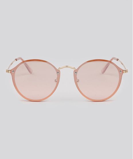 Oculos-de-Sol-Redondo-Feminino-Oneself-Rosa-9189336-Rosa_1
