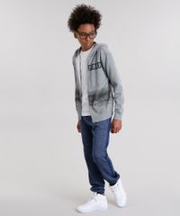 Blusao-Infantil--Los-Angeles--em-Moletom-com-Capuz-Cinza-Mescla-8853279-Cinza_Mescla_3