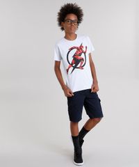 Camiseta-Infantil-The-Flash-Manga-Curta-Gola-Careca-Cinza-Mescla-Claro-9141947-Cinza_Mescla_Claro_3