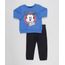Conjunto-Infantil-Mickey-de-Blusao-Azul-Royal---Calca-em-Moletom-Preta-8611944-Preto_1