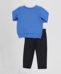 Conjunto-Infantil-Mickey-de-Blusao-Azul-Royal---Calca-em-Moletom-Preta-8611944-Preto_2