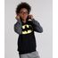 Blusao-Infantil-Batman-em-Moletom-com-Capuz-de-Algodao---Sustentavel-Preto-8853296-Preto_1