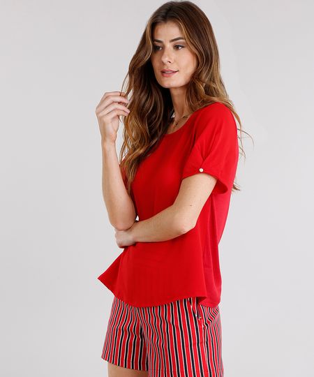 Blusa-Feminina-Manga-Curta-com-Perola-Decote-Redondo-Vermelha-9040225-Vermelho_1 Blusa-Feminina-Manga-Curta-com-Perola-Decote-Redondo-Vermelha-9040225-Vermelho_1