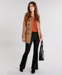 Blusa-Feminina-Decote-V-com-Botoes-Manga-Sino-Longa--Laranja-Escuro-9007142-Laranja_Escuro_3