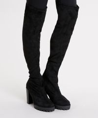 Bota-Meia-Feminina-Over-The-Knee-Moleca-Tratorada-em-Suede-Salto-Alto-Preta-9083188-Preto_2