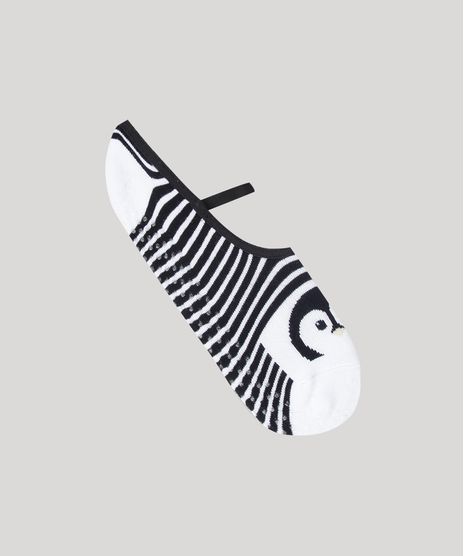 Meia-Sapatilha-Listrada-com-Pinguim-Branca-9114947-Branco_1
