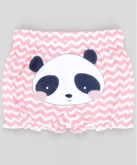 Short-Infantil-Panda-Estampado--Chevron-em-Algodao---Sustentavel-Off-White-8811414-Off_White_1