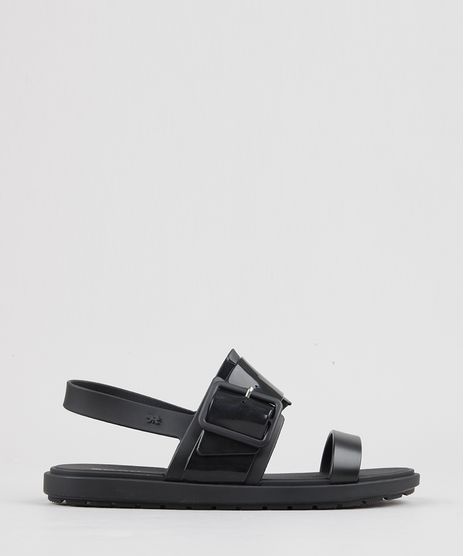 Rasteira-Feminina-Zaxy-com-Fivela-Preta-9163767-Preto_1