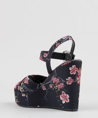 Sandalia-Feminina-Plataforma-Estampada-Floral-Preta-9056195-Preto_3