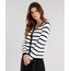 Cardigan-Feminino-Listrado-com-Perolas-em-Trico-Decote-Redondo-Off-White-8926193-Off_White_1