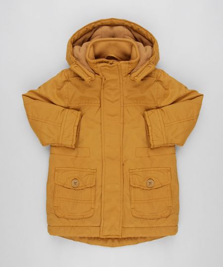 Parka-Infantil-com-Capuz-e-Bolsos-Amarelo-Escuro-8864907-Amarelo_Escuro_1 Parka-Infantil-com-Capuz-e-Bolsos-Amarelo-Escuro-8864907-Amarelo_Escuro_1