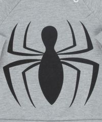 Blusao-Infantil-Homem-Aranha-em-Moletom-Cinza-Mescla---Colete-Puffer-com-Capuz-Vermelho-8861903-Vermelho_5