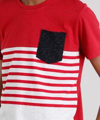 Camiseta-Infantil-com--Listras-e-Bolso-Manga-Curta-Gola-Careca-Vermelha-9129217-Vermelho_4