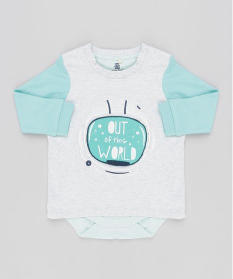 Body-Camiseta-Infantil-com-Estampa-Interativa-Urso-Astronauta-Manga-Longa-Gola-Careca-em-Algodao---Sustentavel-Cinza-Mescla-Claro-8908992-Cinza_Mescla_Claro_1