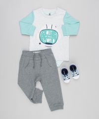 Body-Camiseta-Infantil-com-Estampa-Interativa-Urso-Astronauta-Manga-Longa-Gola-Careca-em-Algodao---Sustentavel-Cinza-Mescla-Claro-8908992-Cinza_Mescla_Claro_3