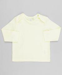 Conjunto-Infantil-de-Macacao-com-Pezinho-Cinza-Mescla---Camiseta-Manga-Longa-em-Algodao---Sustentavel-Amarelo-CLaro-8922126-Amarelo_Claro_3