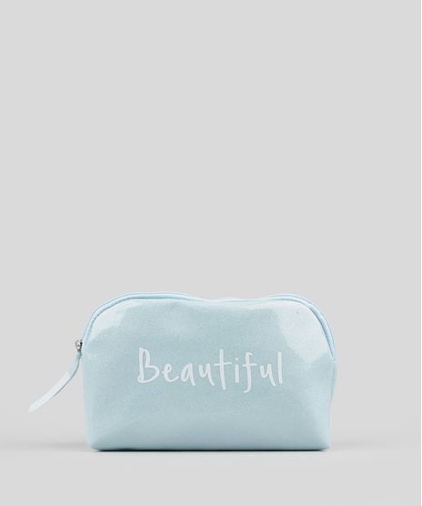 Necessaire-Feminina--Beautiful--com-Glitter-Azul-Claro-8617190-Azul_Claro_1