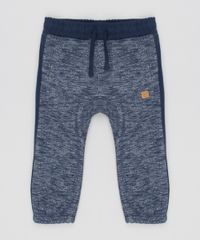 Calca-infantil-em-Moletom-Mescla-com-Faixas-Laterais-Azul-Marinho-8447899-Azul_Marinho_1