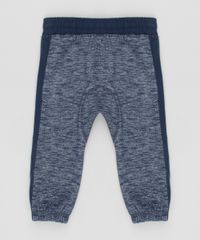 Calca-infantil-em-Moletom-Mescla-com-Faixas-Laterais-Azul-Marinho-8447899-Azul_Marinho_2