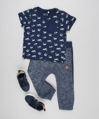 Camiseta-Infantil-Estampada-de-Montanhas-com-Bolso-Manga-Curta-Gola-Careca-Azul-Marinho-9139774-Azul_Marinho_3