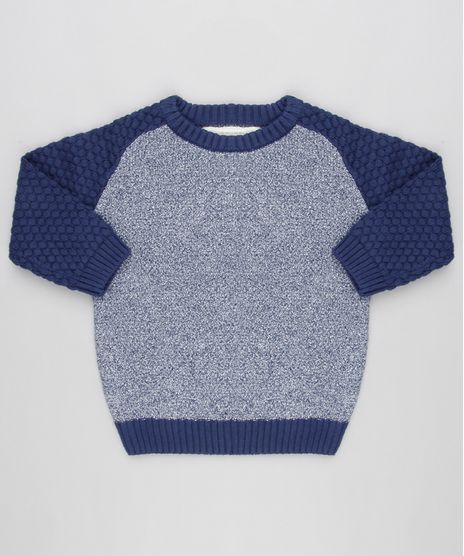 Sueter-Infantil--Raglan-em-Trico-Gola-Redonda-Mangas-Longas-Azul-Marinho-8871429-Azul_Marinho_1