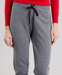 Calca-Feminina-em-Moletom-Basica-com-Punho-na-Barra-Cinza-Mescla-Escuro-9109928-Cinza_Mescla_Escuro_4 Calca-Feminina-em-Moletom-Basica-com-Punho-na-Barra-Cinza-Mescla-Escuro-9109928-Cinza_Mescla_Escuro_4