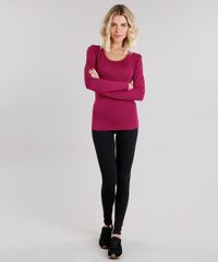 Blusa-Feminina-Basica-Manga-Longa-Decote-Redondo-Vinho--8578638-Vinho_1_3