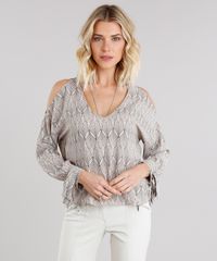 Blusa-Feminina-Open-Shoulder-Estampada-Manga-Longa-com-Laco-Decote-V-kaki-8893857-Kaki_1