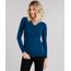 Sueter-Feminino-Basico-em-Trico-Manga-Longa-Decote-em-V-Azul-Petroleo-8840010-Azul_Petroleo_1