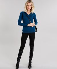 Sueter-Feminino-Basico-em-Trico-Manga-Longa-Decote-em-V-Azul-Petroleo-8840010-Azul_Petroleo_3