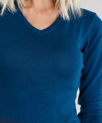 Sueter-Feminino-Basico-em-Trico-Manga-Longa-Decote-em-V-Azul-Petroleo-8840010-Azul_Petroleo_4